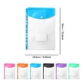 thumbnail image 3 of ASKITO 6 Pack Binder Pockets with 11 Holes & Snap Closure, Expandable Plastic Envelope Folders for 2/3/4 Ring Binders,  High-Capacity Storage for A4 Documents, Homework & Office Supplies, 3 of 9