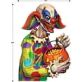 thumbnail image 5 of Beistle Pack of 12 Hauntingly Creepy Clown Car Window Cling Halloween Decorations, 5 of 5