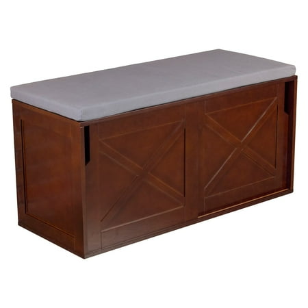 Windsor Shoe Bench Walmart Com