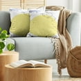 thumbnail image 5 of Ambesonne Moon Throw Pillow Cover 2 Pack, Doodle Sylte Cartoon Bunny, 16", Yellow Pink Blue, 5 of 5