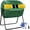 Green, variant on ZENY 43 Gallon Easy-Turn Dual Chamber Compost Tumbler, Outdoor Rotating Bin for Fast Composting, Green