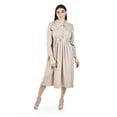 thumbnail image 5 of Vestido camisero con cinturón Roman Fashion /Juvenil, 3835 (Café) cafe G, 5 of 5