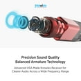 thumbnail image 5 of Phantom RIC Hearing Aids for Seniors with 4 Audiograms & Noise Cancellation, Dual Mic & 32 DSP Channels | Smallest Professional-Grade RIC Hearing Aid for Adults | USA-Made Multi-Core Processor, 5 of 8