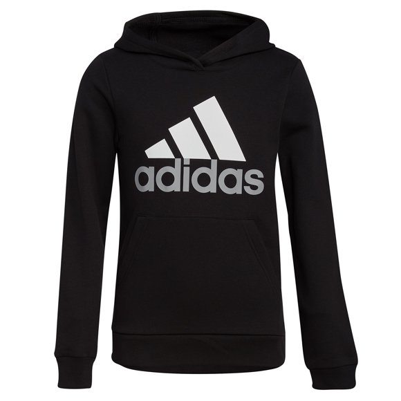 adidas Boys' Chop Pullover Hoodie, Black, 2T