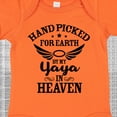 thumbnail image 4 of Inktastic Handpicked for Earth by My Yaya in Heaven with Angel Wings Boys or Girls Baby Bodysuit, 4 of 5
