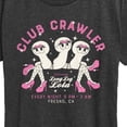 thumbnail image 3 of Instant Message - Club Crawler - Women's Short Sleeve Graphic T-Shirt, 3 of 6