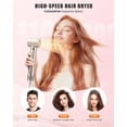 thumbnail image 6 of 8-in-1 Professional Hot Air Styler&Hair Dryer Brush, Multi-Styler with Auto-Wrap Curler with Storage Case, Drying Curling Straightening Volumizing Without Heat, 6 of 6