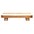 thumbnail image 5 of The Shenandoah 72" Pine Wood Mantel Shelf Russet Finish, 5 of 5