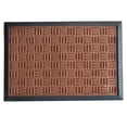 thumbnail image 2 of Imports Decor Inc 24" Black and Brown Rectangular Multi-purpose Mat, 2 of 2