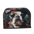 thumbnail image 2 of Uemuo Pirate Bulldog On Deck Print Toaster Cover 2 Slice, Small Kitchen Appliance Covers, Toaster Oven Cover with Loop, Bread Machine Cover Dust Cover Protection, 2 of 7