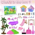 thumbnail image 4 of Kit de arte con arena Ynanimery para caja sensorial de mascotas con accesorios, 4 of 7