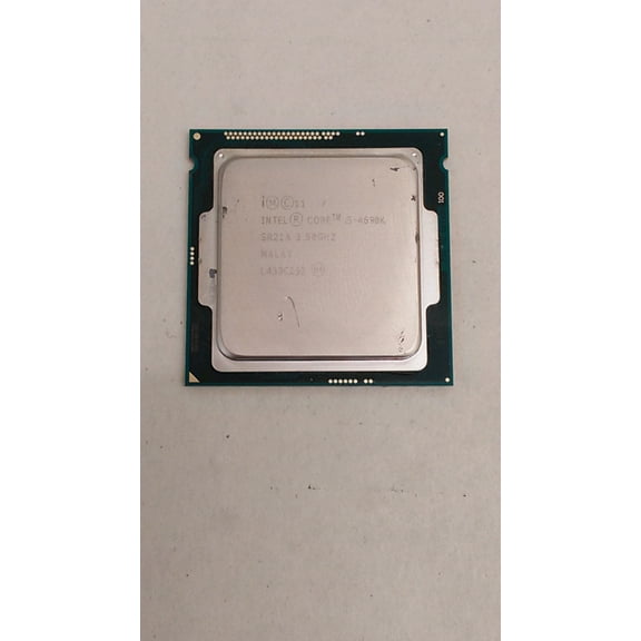 Pre-Owned Intel SR21A Core i5-4690K LGA 1150/Socket H3 3.5GHz Desktop CPU (Good)
