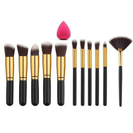 3 Piece Makeup Brush Blender Sponge Set