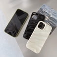 thumbnail image 6 of Compatible with iPhone 11 Pro Max Case,Cute 3D Wave Ripple Desgin Cover for Women or Girls,Soft TPU Shockproof Camera Protective for iPhone 11 Pro Max 6.5''-Brown, 6 of 11