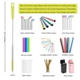 thumbnail image 2 of ZOUYUE 8-Pack Bottle Cleaning Brush Set - Long Handle Baby Bottle Cleaner for Washing Narrow Wine/Beer Bottle,Thermos,Hummingbird Feeder,Sports Well,Plus Kettle/ Straw Brush, 2 of 4