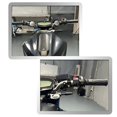 thumbnail image 4 of Motorcycle Rimless Rearview Mirror for Wide Angle Round Mirror, 4 of 5