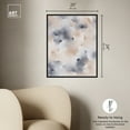thumbnail image 5 of Fluff And Cotton Watercolor Boho Abstracts Canvas Wall Art by Art Remedy, Black Floater Frame, 21" x 25", 5 of 7