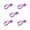 Purple, variant on GJX 5Pcs Glasses Strap,Flexible Glasses Chain,Comfortable Adjustable Length Eyeglasses Strap,Purple