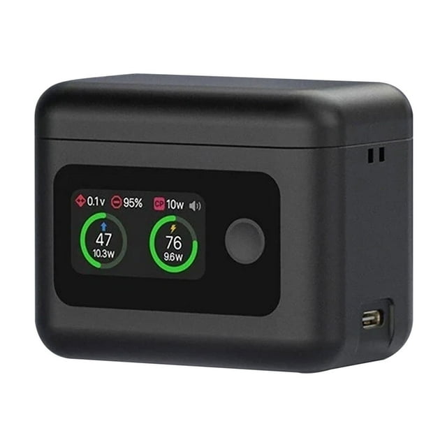 TAPDRA LED Display 27W Fast Charger Hub for Camera Batteries Battery Level Indicator Power Bank Two-Way Charging