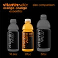 thumbnail image 5 of vitaminwater Essential Orange-Orange Flavored Water Beverage, 20 fl oz Bottle, 5 of 15