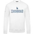 thumbnail image 2 of Men's Levelwear  White Los Angeles Dodgers Zane Journey Sweatshirt, 2 of 3