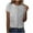 White, variant on Horkkom Sequin Tops for Women Crew Neck Short Sleeve Sparkly Tops Party Evening T Shirts S