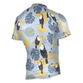 thumbnail image 2 of joogoo Toucan Palm Leaves Men's Cycling Jerseys Mountain Bike Short Sleeve Tops S, 2 of 7