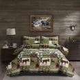 thumbnail image 2 of Juego de colcha ARL HOME Rustic King Size Lodge Cabin, 2 of 8