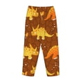 thumbnail image 5 of Kll Womens Dinosaurs And Leaves Print Pajama Pants Soft Pajama Bottoms For Women Cozy Lounge Pants, 5 of 9