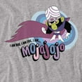 thumbnail image 2 of Powerpuff Girls I Am Bad I Am Evil Women's T Shirt, Athletic Heather, Medium, 2 of 6