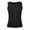Black, variant on Sauna Vest for Men, Mens Waist Trainer Sweat Vest, Body Shaper Tank Top with Zipper, Workout Corset for Exercise, Gray, M