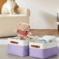 thumbnail image 2 of Stackable Wardrobe Storage Box, Thickened Foldable Organizer for Toys and Snacks, 2 of 6