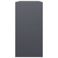 thumbnail image 4 of vidaXL Firewood Rack Anthracite 39.4"x15.7"x31.5" Steel, 4 of 4