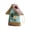 A, variant on Resin Hanging Bird House, Weatherproof Hummingbird Nest Hut, Breathable Anti-Deform Bird Shelter, Rustic Cabin Style Hanging Decor for Garden Tree Porch Window Outdoor Yard Landscape