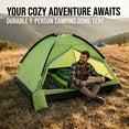 thumbnail image 4 of Camping Tent 1/2 Person Small Tents Lightweight Waterproof Adult Kids Tent Outdoor, 4 of 8