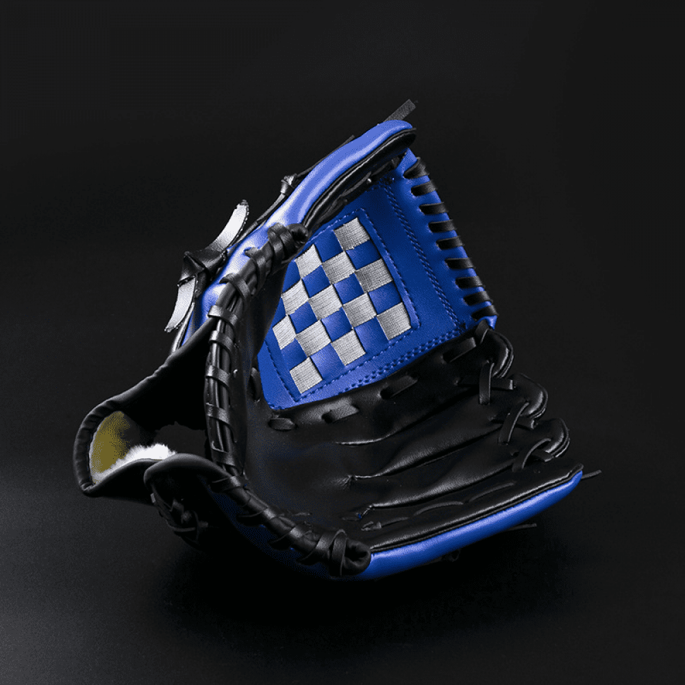 TIMPCV （right hand） blue Size： 15inch Softball Gloves Thickened infield