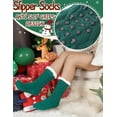 thumbnail image 3 of Women Slipper Fuzzy Socks Fluffy Cozy Cabin Warm Winter Soft Thick Comfy Fleece Non Slip Home Socks 1Pairs, 3 of 6