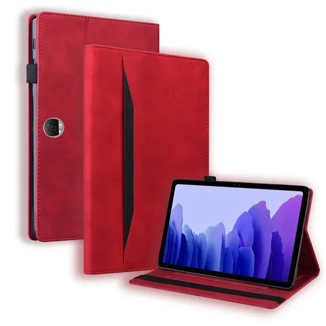 Coque For Honor Pad 9 12.1'' Case Luxury Business PU Leather Flip Tablet Cover for Funda Honor Tablet Pad 9 12.1 Cases Cover red Honor Pad 9 12.1inch
