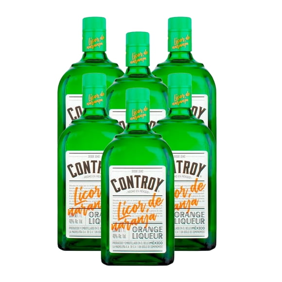 Pack De 6 Licor Controy 1Lt