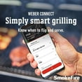 thumbnail image 4 of Weber SmokeFire II EX4 24" Stainless Steel Wood Fire Pellet Smart Grill, 4 of 12