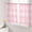 Pink, variant on Sheer Curtains 45 Inch Length 2 Panels Set for Kitchen, Purple Plaid Semi Sheer Curtains for Windows, Modern Art Checkered Farmhouse Voile Window Treatments Rod Pocket Curtain