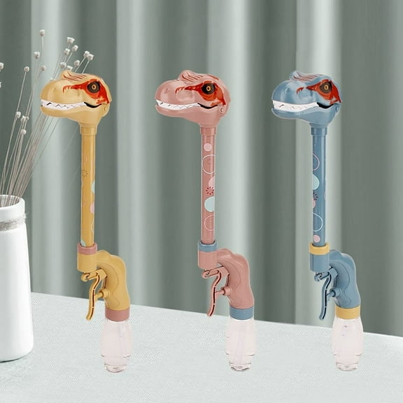 PRETXORVE Home Decor, Room Decor, Long Neck Water toy Set Three-Piece Water Long Neck Dinosaur Water toy