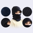 thumbnail image 5 of CRAFTHROU Grey Winter Warm Hat Knitted with Fleece Lining Windproof Tuque for Unisex Style, 5 of 5