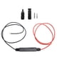 thumbnail image 1 of Cable de extensión del conector del panel solar, juego de paneles solares, piezas de tablero paralelo, cable rojo y negro resistente a la intemperie, 1 of 8