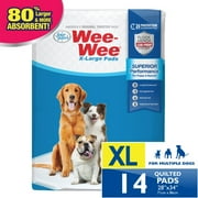 Four Paws Wee-Wee Superior Performance Dog Pads 14 Count 28 in X 34 in