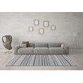 thumbnail image 3 of Ahgly Company Indoor Square Solid Gray Modern Area Rugs, 8' Square, 3 of 4