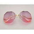 thumbnail image 6 of Rimless Sunglasses Women Ocean Water Cut Eyewear Women/Men, 6 of 7