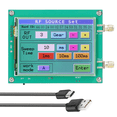 thumbnail image 2 of 2X MAX2870 23.5-6000MHz Signal Generator 0.5PPM Low Noise Signal Source Touchable Screen PC Software Control PLL VCO,2 x Signal Generator 2 x USB Cable,green, 2 of 7