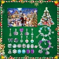 thumbnail image 2 of 2025 Christmas Advent Calendar Bracelets, 24 Days Xmas Countdown Calendar with DIY Charm Bracelets Kits for Christmas Party New Year Birthday Gifts, 2 of 8