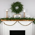 thumbnail image 3 of Northlight 5' Green, Gold and Red Jingle Bell Christmas Garland, Unlit, 3 of 6